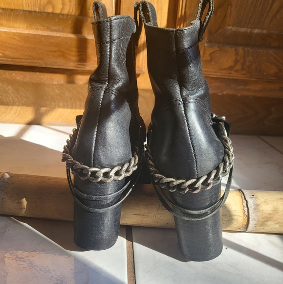 Shutz Black Booties Sz 10 - Picture 6 of 15